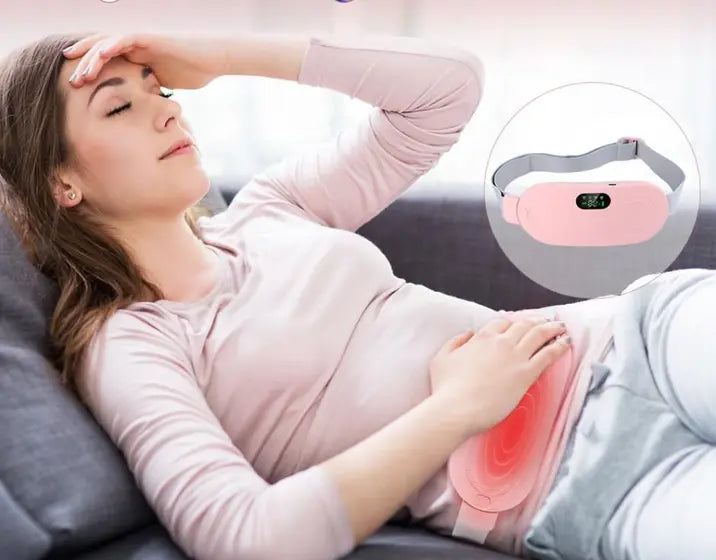 Massageador Térmico Para Alívio Da Cólica Menstrual